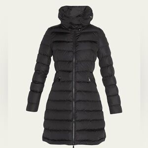 Moncler Flammette Puffer Coat Black Sz 1 (sm)